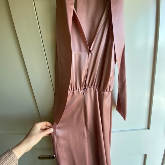 Whimsy & Row Ellis Dress in Blush, Size 6 - Picture 5 of 7